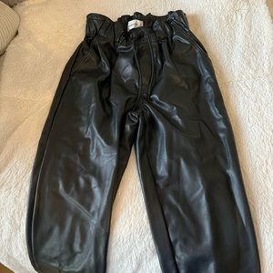 Abercrombie & Fitch Leather Pants-XS